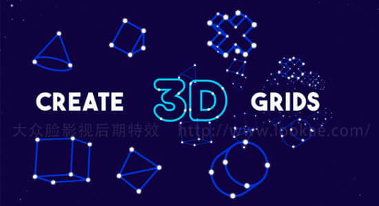 AE脚本：图形阵列排列脚本Aescripts Gridder 2.1.0.1 + 使用教程 Win/Mac-精品资源站