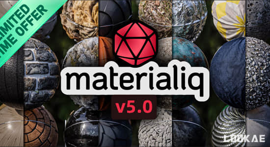 370种实用Blender材质预设库 Material Library Materialiq V5.0.2-精品资源站