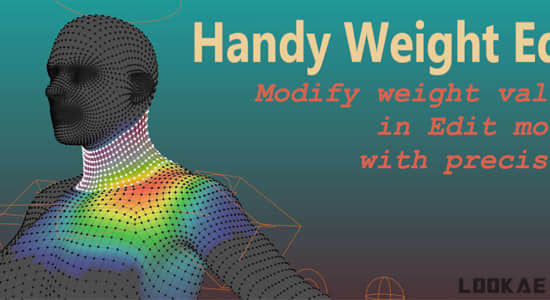 模型权重编辑Blender插件 Handy Weight Edit V1.2.2-精品资源站