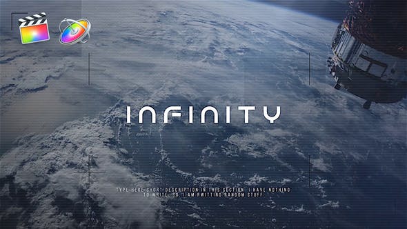 FCPX模板-科技感图文视频介绍展示片头 Infinity + 使用教程-精品资源站