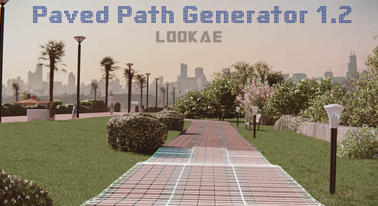 Blender插件-20组三维道路生长器 Paved Path Generator V1.2-精品资源站