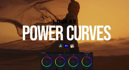 达芬奇/PR/FCPX高质量视频调色预设 Colorist Factory – Power Curves Win/Mac-精品资源站