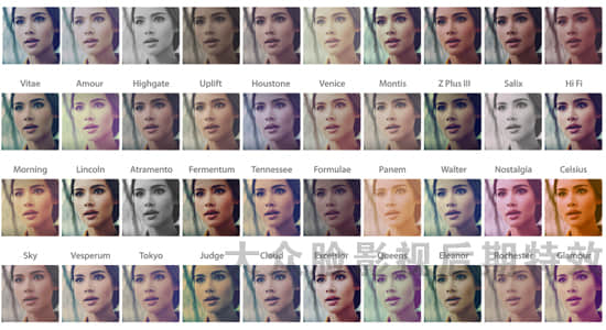50个Instagram风格电影视频调色LUTs预设（FCPX/PR/PS/AE/达芬奇）Instagrading 50 Color Grading Filters-精品资源站