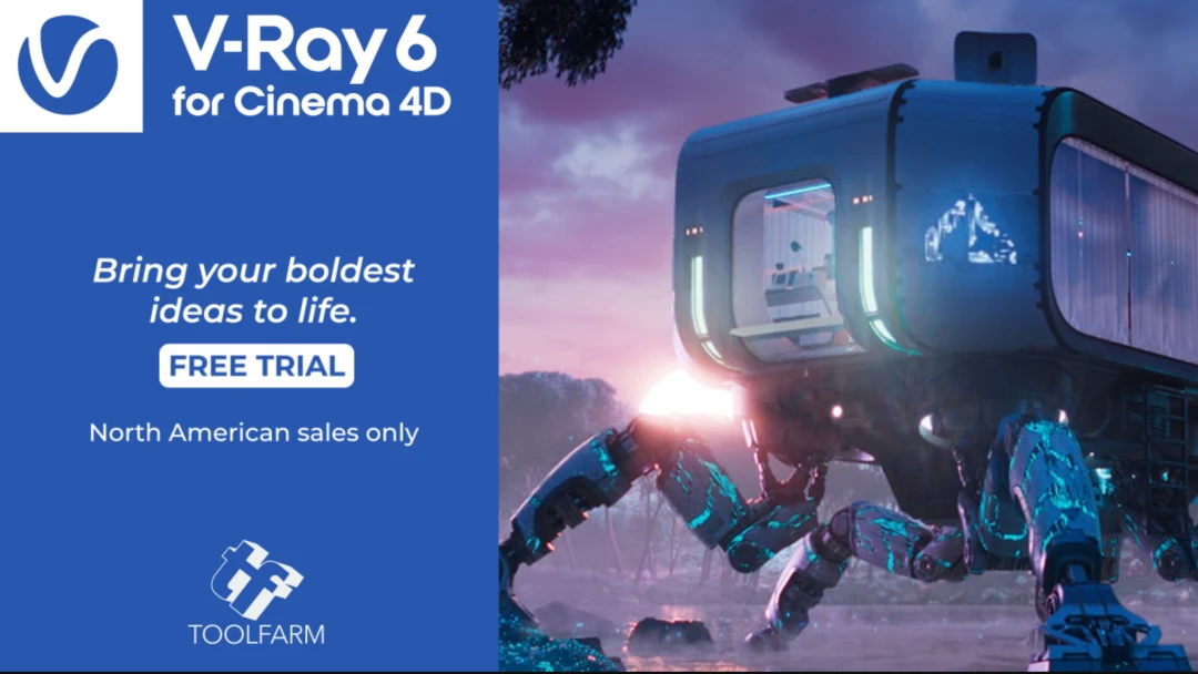 C4D Vray高级渲染器插件 V-Ray 6.10.01 for Cinema 4D 2024 Win-精品资源站