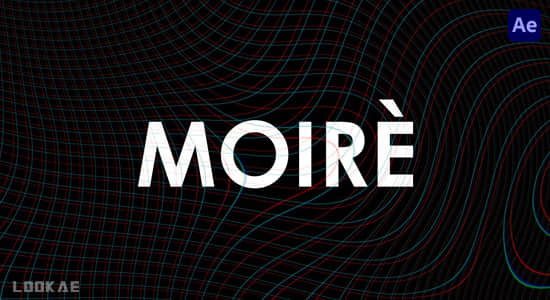 AE脚本-视频摩尔纹视觉特效 Moiré V1.6+使用教程-精品资源站