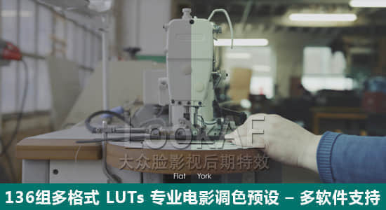 136组多格式 LUTs 专业电影调色预设 Lookae – DUOGESHI LUTs (136)-精品资源站
