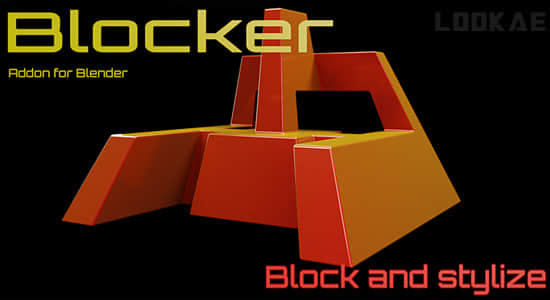 模型约束变形绑定修改控制Blender插件 Blocker v0.1.7-精品资源站