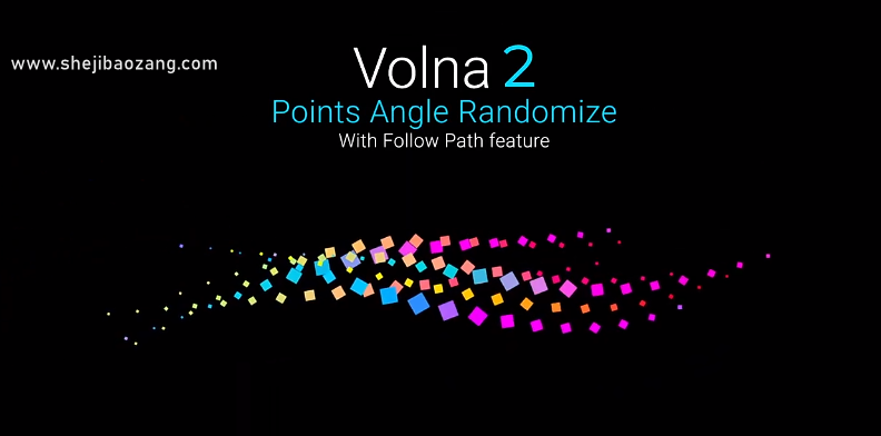 AE插件Volna V2.1.3中文汉化-动态线条路径描边绘制生长动画 支持系统Win