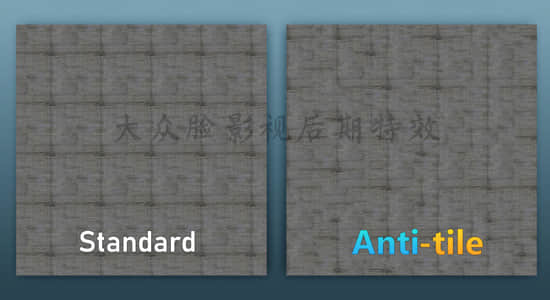 Blender插件-一键创建无缝纹理 BlenderMarket – Anti Tile v1.42-精品资源站