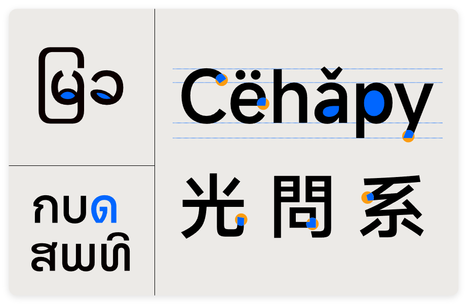小米澎湃OS全新系统可商用字体合集MiSans Global