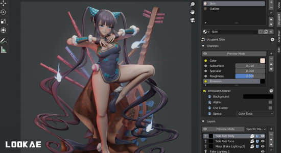 贴图图层管理工具Blender插件 Ucupaint V2.1.3-精品资源站