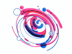 AE脚本：超级流动线条MG动画脚本Aescripts Super Lines 1.0 + 使用教程