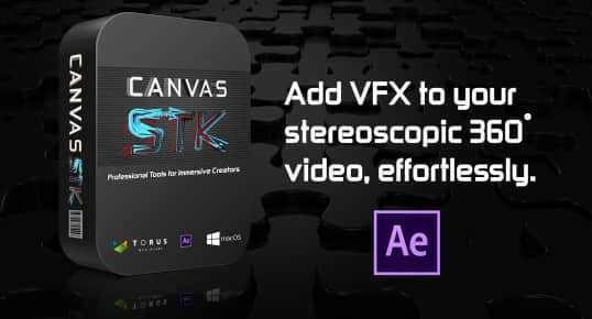 AE脚本-360 VR立体视频制作工具 Canvas STK v1.06+视频教程-精品资源站