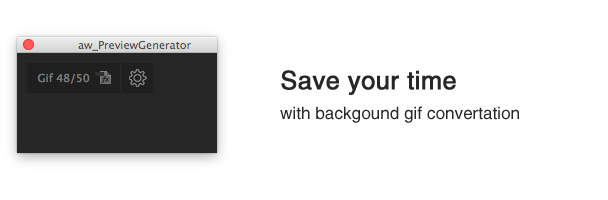 AE脚本：批量生成输出html网页GIF预览脚本 aw_PreviewGenerator v1.4