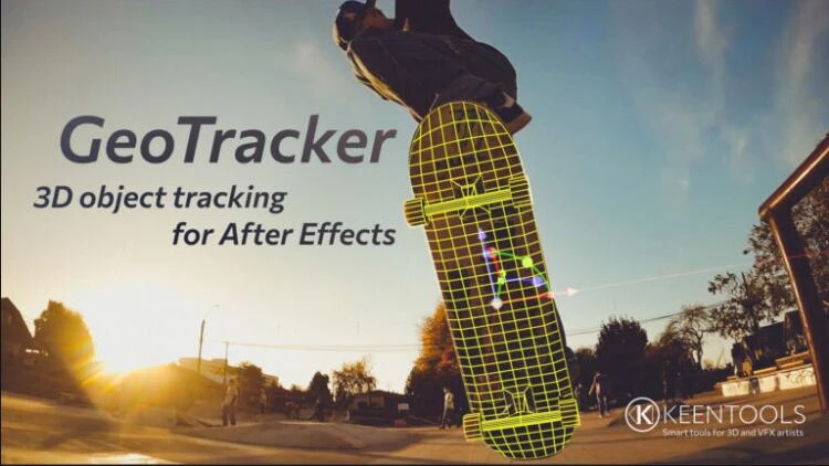 AE插件 三维对象运动跟踪工具 GeoTracker 2023.2.0.638 Win正式版+使用教程