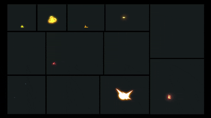 AE脚本-900个卡通能量电流冰雪火焰烟雾爆炸植物生长MG动画特效Magic Button+视频素材