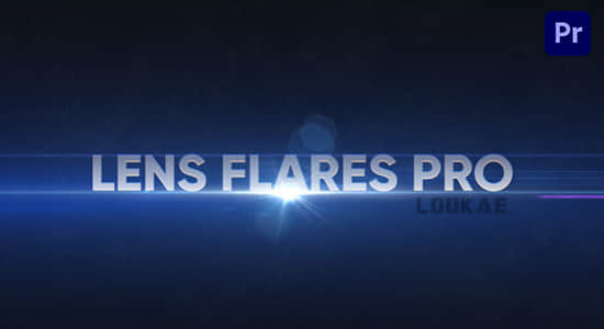 PR模板-9组镜头光晕闪光特效动画 Lens Flares Pro-精品资源站