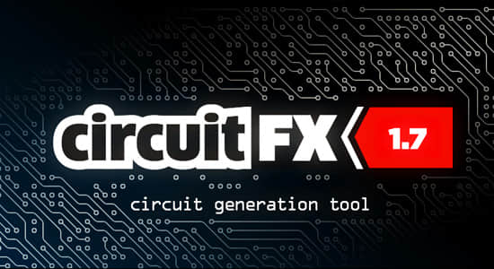 AE脚本-高科技电流电路板线路动画 circuitFX v1.75-精品资源站