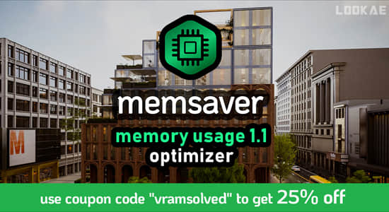 内存自动优化Blender插件 Memsaver v1.1.0-精品资源站