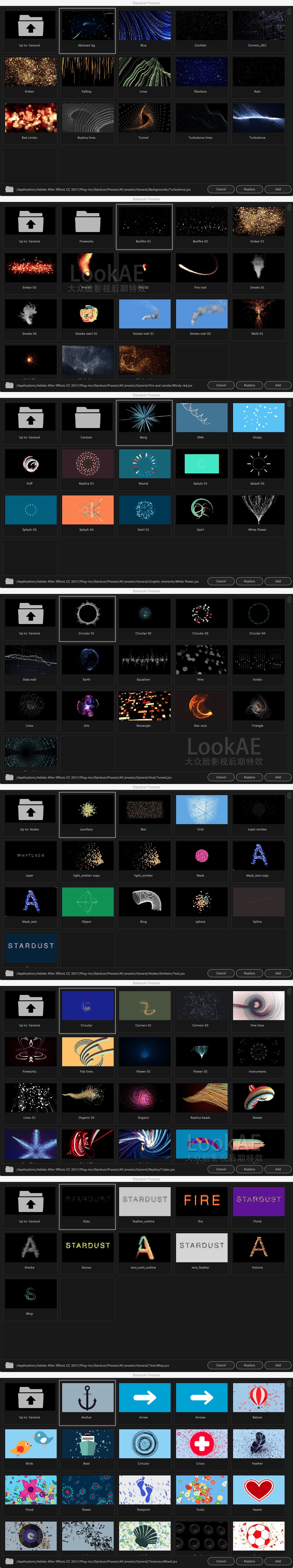 Mac版:AE插件:节点式三维粒子特效插件版 Stardust 0.9.1(多预设) + 使用教程-LookAE.com Mac版:AE插件:节点式三维粒子特效插件版 Stardust 0.9.1(多预设) + 使用教程