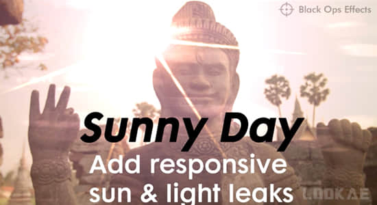 AE/PR插件-真实太阳光照耀斑特效 Sunny Day v1.0 Win-精品资源站