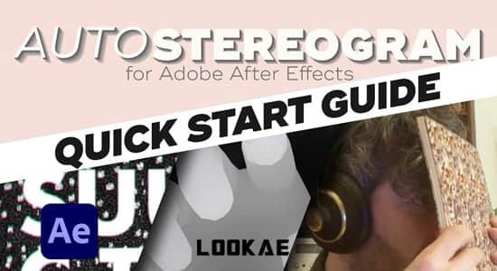 二维图像创建三维视觉错觉场景特效AE插件Autostereogram v1.0.2 Win/Mac + 使用教程-精品资源站