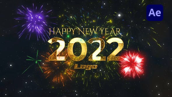 AE模板-2022虎年10秒倒计时新年快乐开场片头 New Year Countdown for After Effects-精品资源站