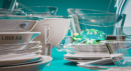 Blender插件-三维真实玻璃材质着色器 Eevee Glass Shader + 使用教程-精品资源站