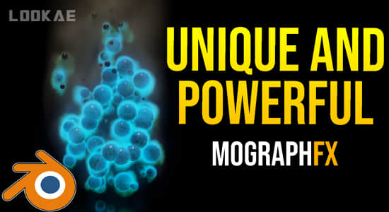 粒子追踪物理碰撞特效Blender插件 Mographfx Carl Animation & Physics Sim Expansion V1.5.4-精品资源站