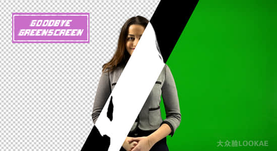 AE插件-人工智能背景遮罩抠像颜色键控插件Goodbye Greenscreen v1.2.0 CPU GPU Win中文汉化版-精品资源站