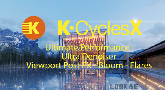Blender高级GPU实时渲染器 K-Cycles 2025 v4.32 Stable v20241221-精品资源站