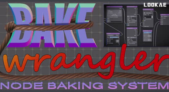 Blender插件-贴图烘焙工具 Bake Wrangler V1.6.1-精品资源站