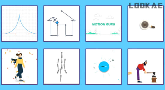 MG动画基础学习AE教程(英文字幕) After Effects Motion Graphics – Easier Than Ever-精品资源站
