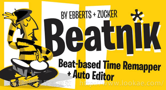 AE脚本-音乐节奏卡点时间重新映射自动剪辑 Beatnik v1.0+使用教程-精品资源站