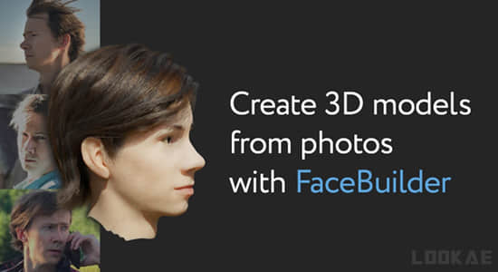 Blender插件-从图片制作面部头部3D建模 KeenTools FaceBuilder v2.1.1-精品资源站