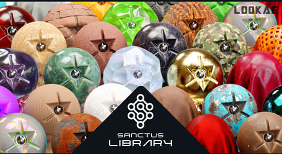Blender插件-程序化材质预设库 Sanctus Library v2.4.0 – Procedural Materials+使用教程-精品资源站