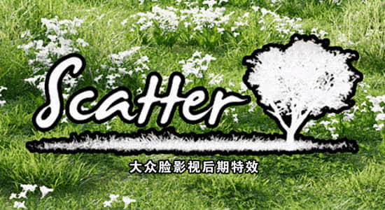 Blender插件-三维花草植物生成特效插件 Blendermarket – Scatter-精品资源站