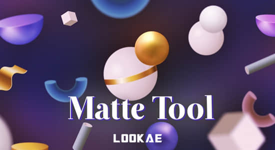 AE脚本-图层遮罩合并拆分相交排除多功能布尔工具 Matte Tool v1.7 + 使用教程-精品资源站