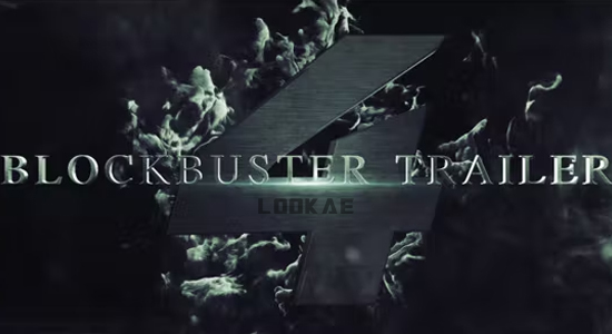 AE模板-史诗震撼文字标题电影大片开场预告片头动画Blockbuster Trailer 4-精品资源站