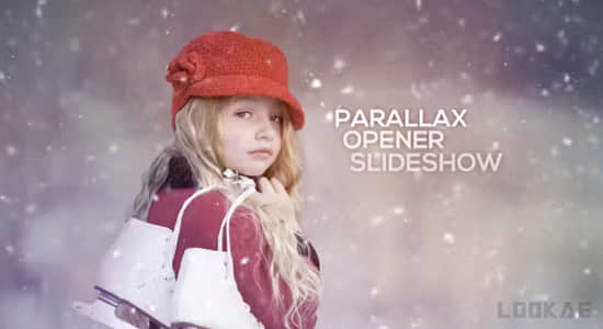唯美大气视差幻灯片图文介绍展示动画AE模板 Parallax Opener – Slideshow-精品资源站