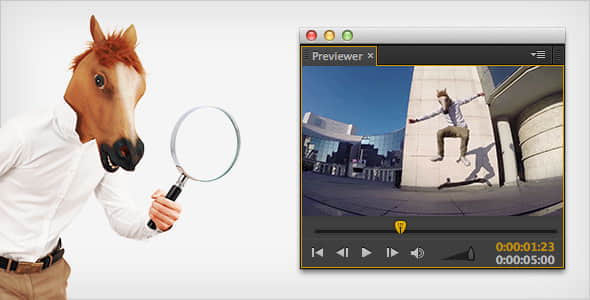 Mac版：AE插件：快速预览项目素材文件插件Mister Horse Previewer 1.1.0-精品资源站