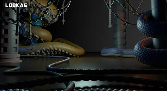 Blender插件-三维管道绳索曲线生成器 Handy Curve Profile V1.5.0-精品资源站