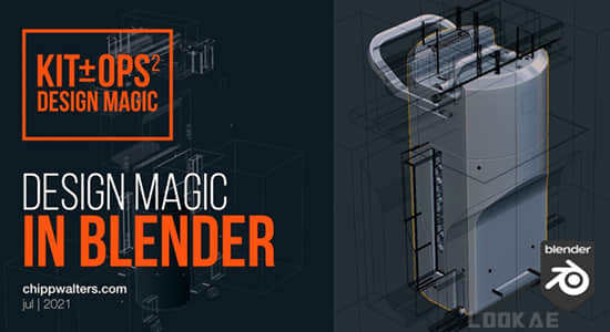 硬表面快速建模Blender插件 Design Magic V1.0.2-精品资源站
