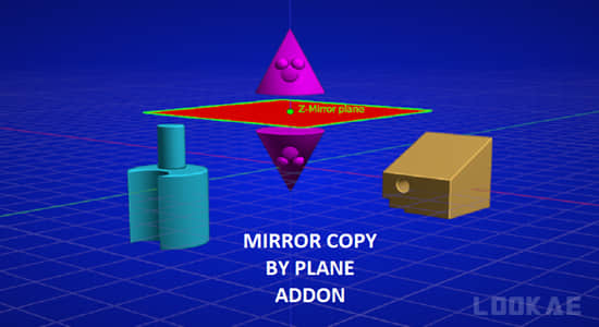 Blender插件-镜像复制操作工具 Mirror Copy V2-精品资源站