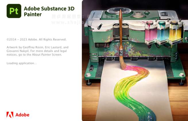 Adobe Substance 3D Painter v9.1 简体中文版安装教程免费下载 永久使用解锁版本 Win