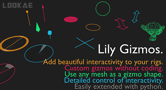 自定义轴心Blender插件 Lily Gizmos V1.1.2-精品资源站