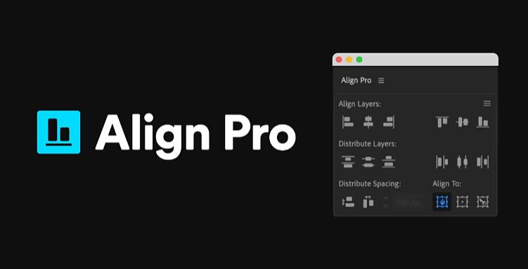 AE脚本 智能快速图层对齐工具 Align Pro v1.0.2+使用教程
