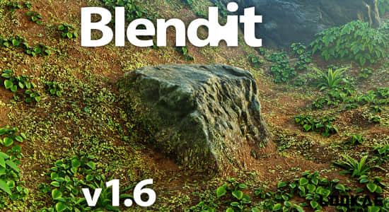 三维模型环境融合Blender插件 Blendit v1.6 Add-on-精品资源站