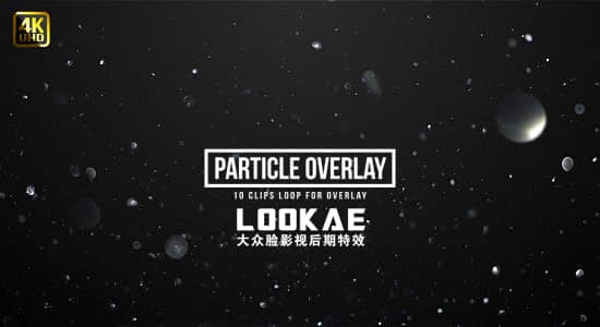 视频素材-10组飞舞悬浮飘动闪烁粒子4K高清视频素材-精品资源站