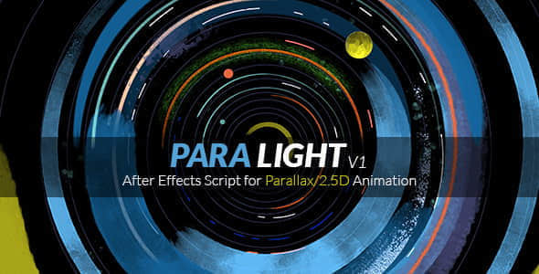 AE脚本：分层图像视觉差三维摄像机景深动画ParaLight Parallax/2.5D Animation + 使用教程-精品资源站